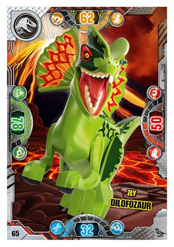 LEGO® Jurassic World™ - Nr 65: Zły dilofozaur