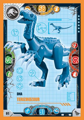 LEGO® Jurassic World™ - Nr 91: DNA Terizinozaur