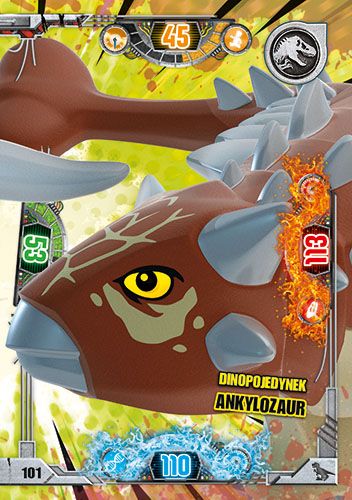LEGO® Jurassic World™ - Nr 101: Dinopojedynek Ankylozaur