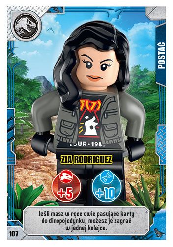 LEGO® Jurassic World™ - Nr 107: Zia Rodriguez