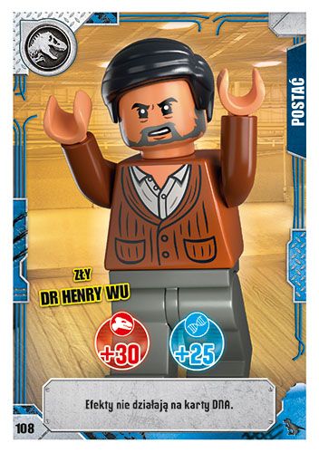 LEGO® Jurassic World™ - Nr 108: Zły dr Henry Wu