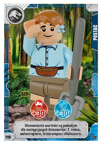 LEGO® Jurassic World™ - Nr 119: Ben