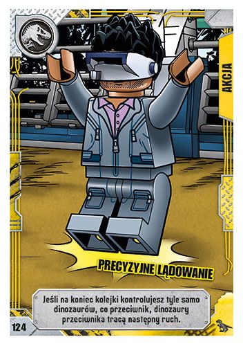 LEGO® Jurassic World™ - Nr 124: Precyzyjne lądowanie