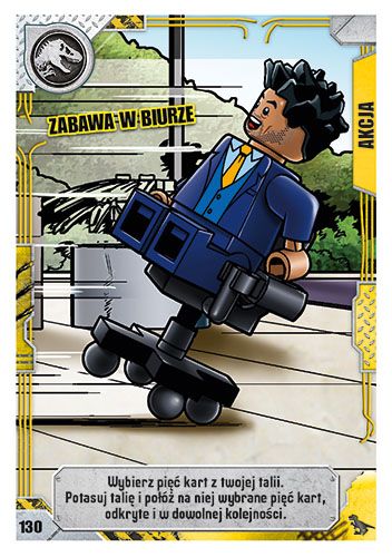 LEGO® Jurassic World™ - Nr 130: Zabawa w biurze