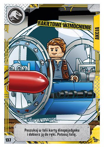 LEGO® Jurassic World™ - Nr 137: Rakietowe wzmocnienie