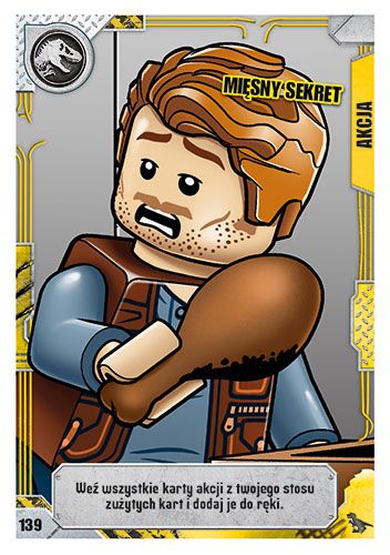 LEGO® Jurassic World™ - Nr 139: Mięsny sekret