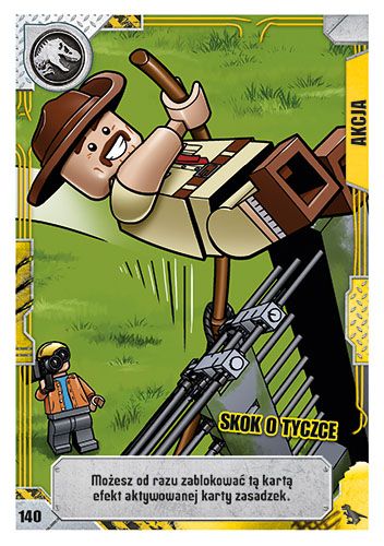 LEGO® Jurassic World™ - Nr 140: Skok o tyczce