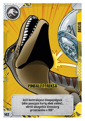 LEGO® Jurassic World™ - Nr 142: Pinball T. reksa