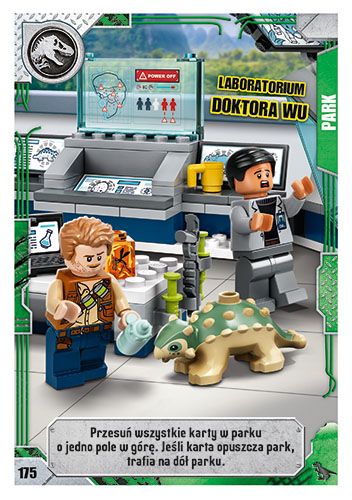 LEGO® Jurassic World™ - Nr 175: Laboratorium doktora Wu