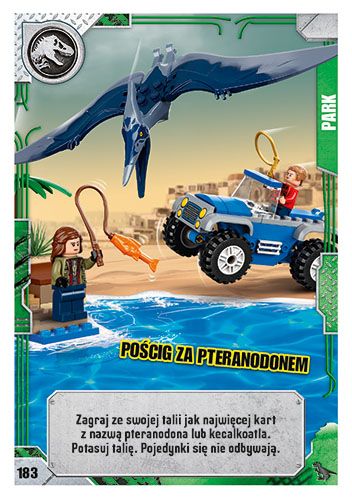 LEGO® Jurassic World™ - Nr 183: Pościg za pteranodonem