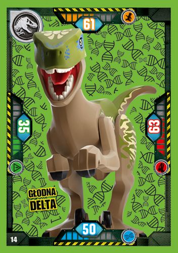 LEGO® Jurassic World™ TCG - Nr 14: Głodna Delta