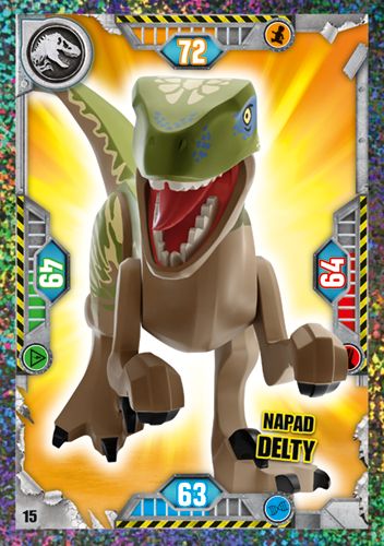 LEGO® Jurassic World™ TCG - Nr 15: Napad Delty
