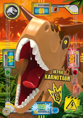 LEGO® Jurassic World™ TCG - Nr 32: Ultra karnotaur