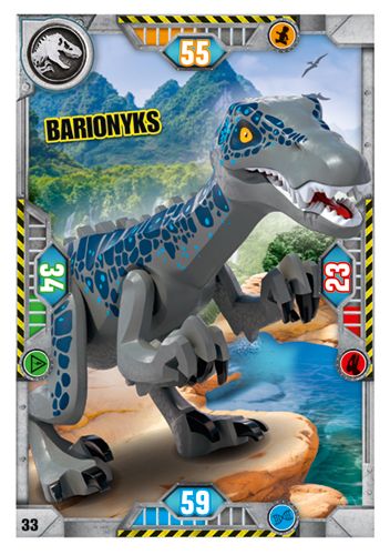 LEGO® Jurassic World™ TCG - Nr 33: Barionyks