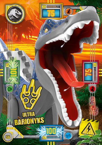LEGO® Jurassic World™ TCG - Nr 36: Ultra barionyks