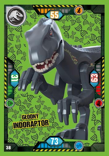 LEGO® Jurassic World™ TCG - Nr 38: Głodny indoraptor