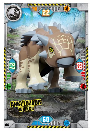 LEGO® Jurassic World™ TCG - Nr 46: Ankylozaur w akcji