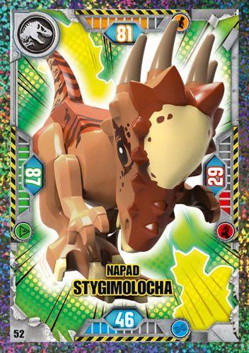 LEGO® Jurassic World™ TCG - Nr 52: Napad stygimolocha