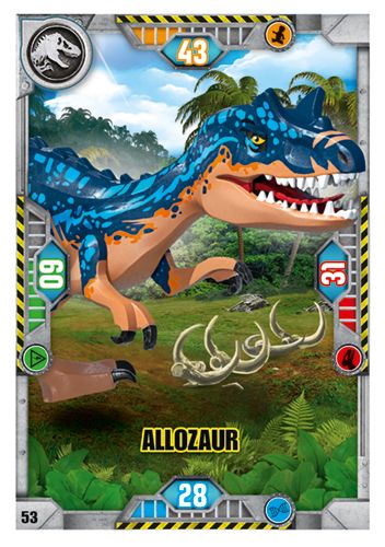 LEGO® Jurassic World™ TCG - Nr 53: Allozaur