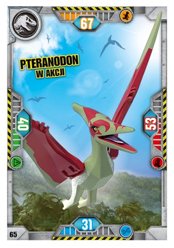 LEGO® Jurassic World™ TCG - Nr 65: Pteranodon w akcji