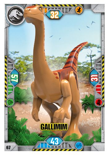 LEGO® Jurassic World™ TCG - Nr 67: Gallimim