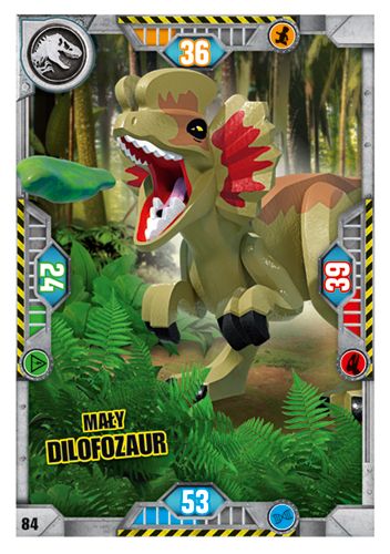 LEGO® Jurassic World™ TCG - Nr 84: Mały dilofozaur