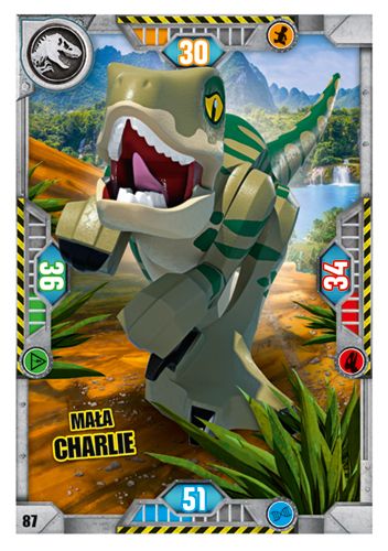 LEGO® Jurassic World™ TCG - Nr 87: Mała Charlie