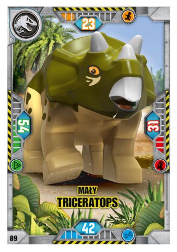 LEGO® Jurassic World™ TCG - Nr 89: Mały triceratops