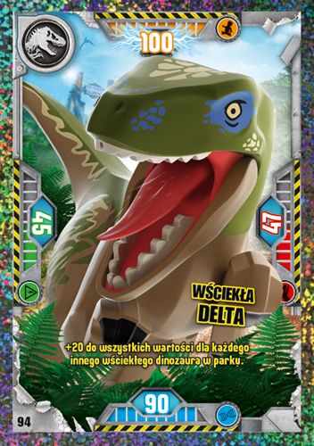 LEGO® Jurassic World™ TCG - Nr 94: Wściekła Delta
