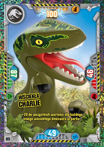 LEGO® Jurassic World™ TCG - Nr 95: Wściekła Charlie