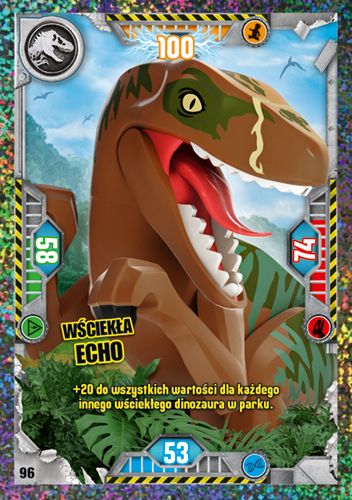 LEGO® Jurassic World™ TCG - Nr 96: Wściekła Echo