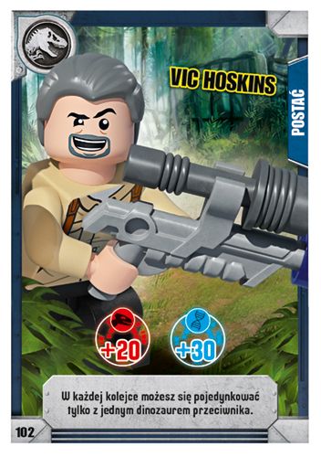 LEGO® Jurassic World™ TCG - Nr 102: Vic Hoskins