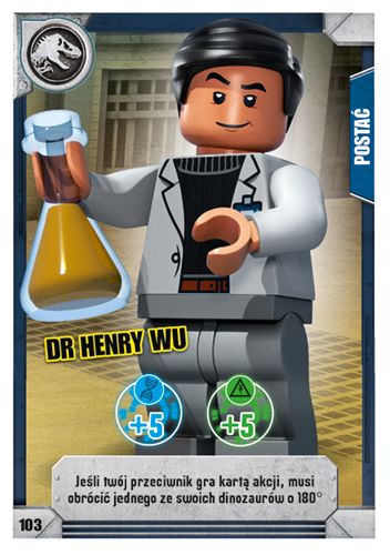 LEGO® Jurassic World™ TCG - Nr 103: Dr Henry Wu