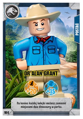 LEGO® Jurassic World™ TCG - Nr 104: Dr Alan Grant