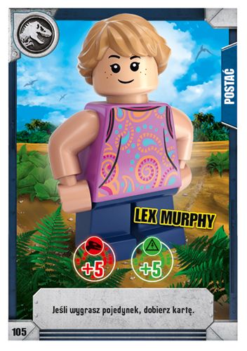 LEGO® Jurassic World™ TCG - Nr 105: Lex Murphy