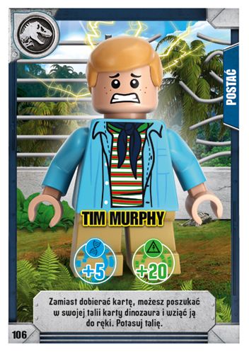LEGO® Jurassic World™ TCG - Nr 106: Tim Murphy