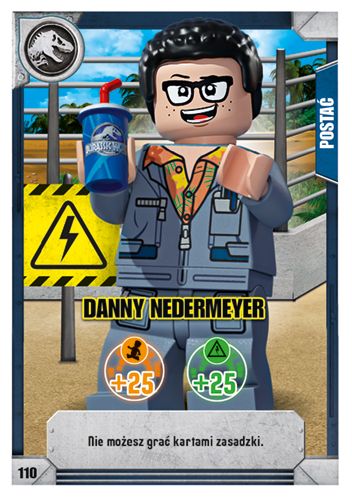 LEGO Jurassic World TCG Nr 110 Danny Nedermeyer Kultowy.pl