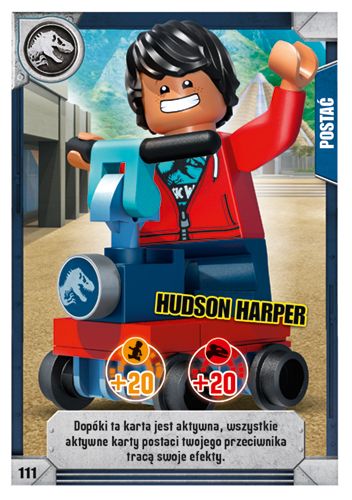 LEGO® Jurassic World™ TCG - Nr 111: Hudson Harper