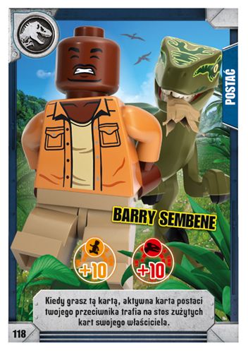 LEGO® Jurassic World™ TCG - Nr 118: Barry Sembene
