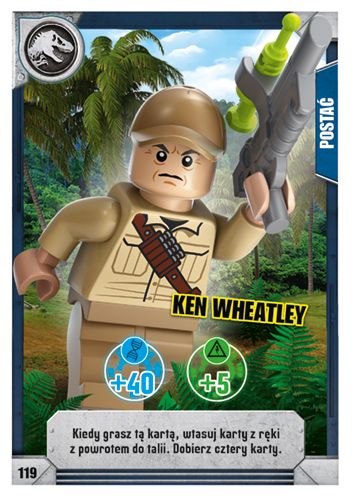 LEGO® Jurassic World™ TCG - Nr 119: Ken Wheatley