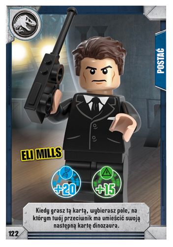 LEGO® Jurassic World™ TCG - Nr 122: Eli Mills