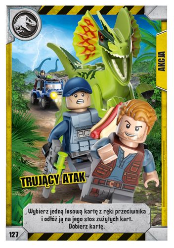 LEGO® Jurassic World™ TCG - Nr 127: Trujący atak
