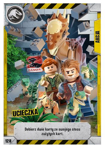 LEGO® Jurassic World™ TCG - Nr 128: Ucieczka