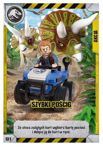 LEGO® Jurassic World™ TCG - Nr 131: Szybki pościg