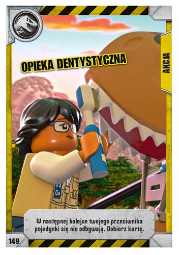 LEGO® Jurassic World™ TCG - Nr 149: Opieka dentystyczna
