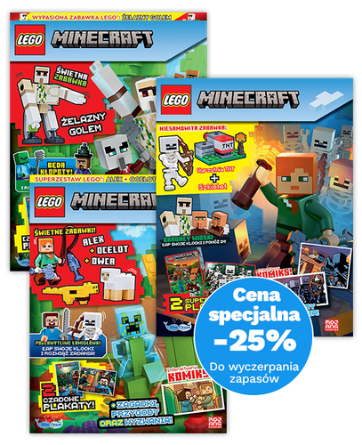 Pakiet Magazynów LEGO Minecraft