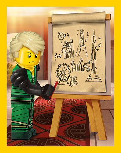 LEGO® NINJAGO® Legacy II Kolekcja naklejkowa - Naklejka Nr 16