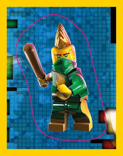 LEGO® NINJAGO® Legacy II Kolekcja naklejkowa - Naklejka Nr 18