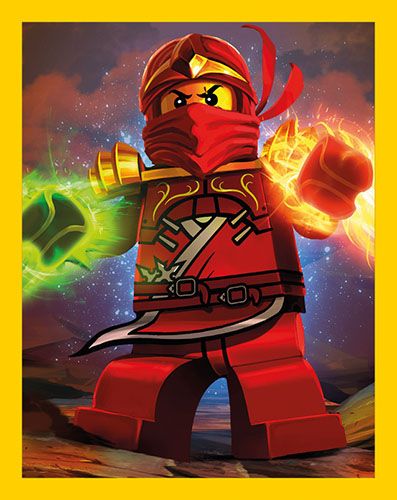 LEGO® NINJAGO® Legacy II Kolekcja naklejkowa - Naklejka Nr 24 - Kultowy.pl