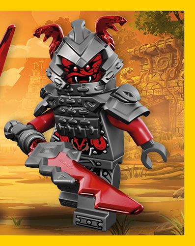 LEGO® NINJAGO® Legacy II Kolekcja naklejkowa - Naklejka Nr 100 Podwójna